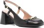 Love Moschino Zwarte platte schoenen voor vrouwen Black Dames - Thumbnail 3