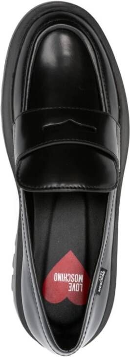 Love Moschino Zwarte Sandalen voor Vrouwen Black Dames