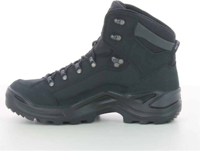 Lowa Zwarte Renegade GTX MD 22 Herenschoenen Zwart Heren