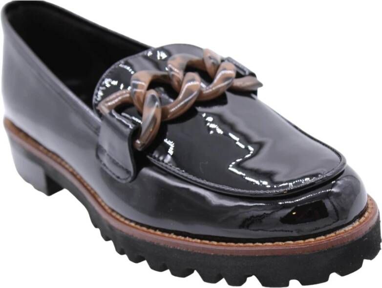 Luca Grossi Aster Mocassin Schoenen Black Dames