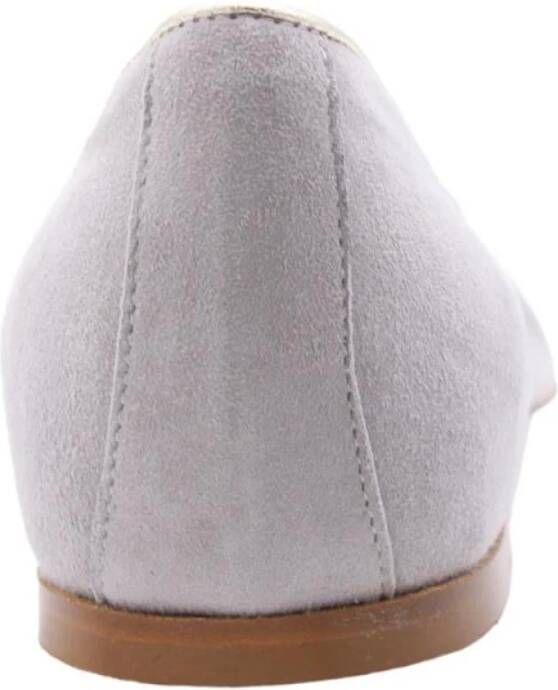 Luca Grossi Stijlvolle Ballerina Flats Gray Dames