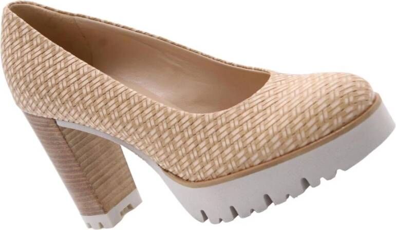 Luca Grossi Schlager Pomp Beige Dames