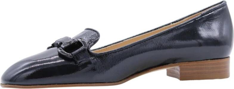 Luca Grossi Stijlvolle Tulle Loafers Blue Dames