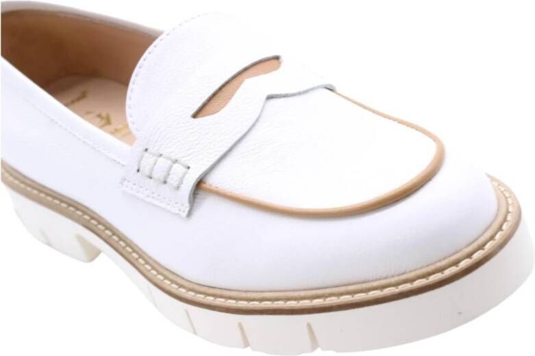 Luca Grossi Uzes Mocassin White Dames