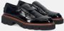 Luca Grossi Zwarte Patentleren Mocassin Schoenen Black Dames - Thumbnail 2