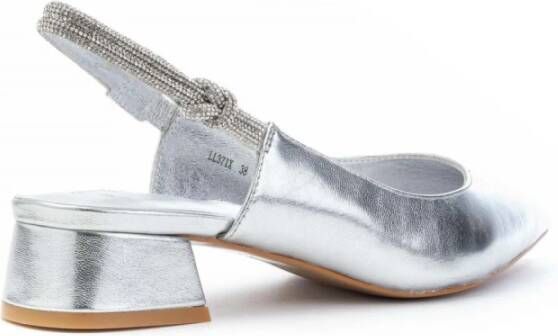 Luciano Barachini 371 Slingback Con Str Pumps Gray Dames