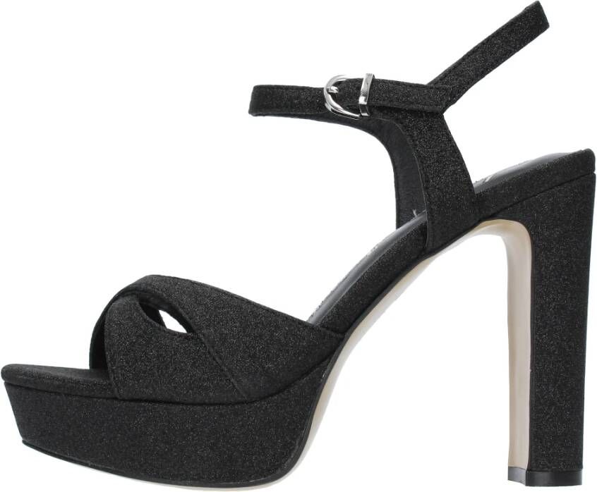 Luciano Barachini Sandalen Zwart Black Dames