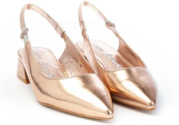 Luciano Barachini Slingback -schoenen Geel Dames