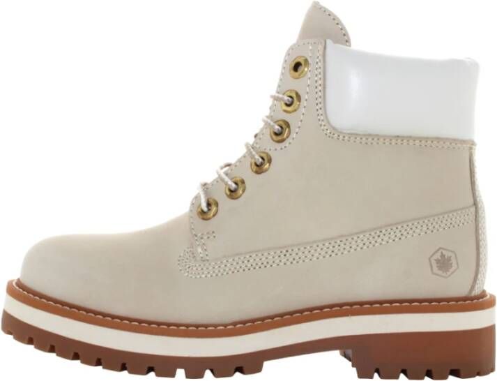 Lumberjack Dames Enkellaarsjes Kristy Stijl White Dames