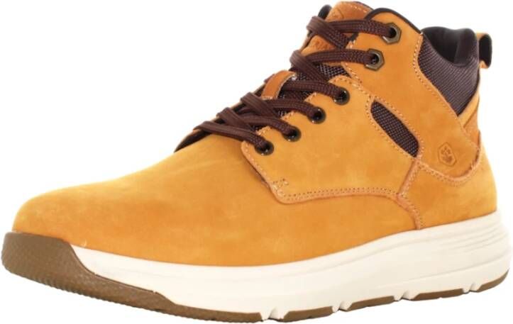 Lumberjack Hoge Top Schoenen voor Mannen Yellow Heren