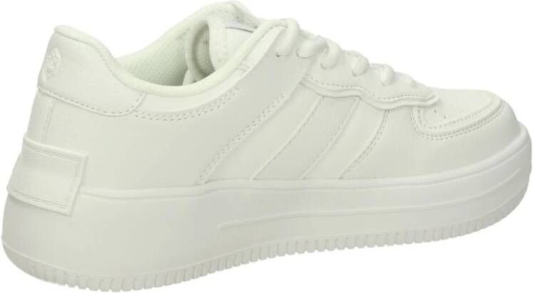 Lumberjack Lage Sneakers White Dames