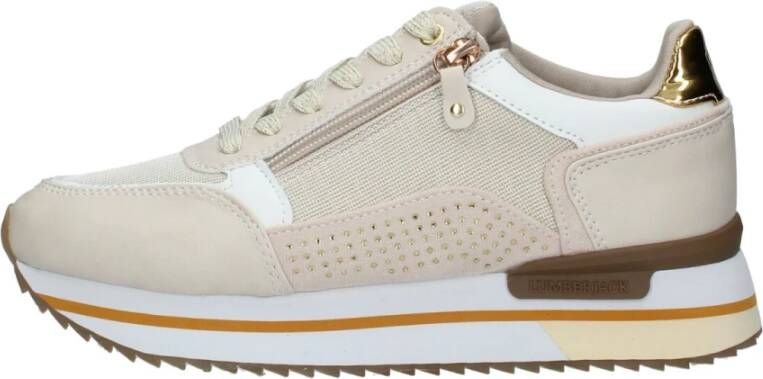 Lumberjack Sneakers Beige Dames