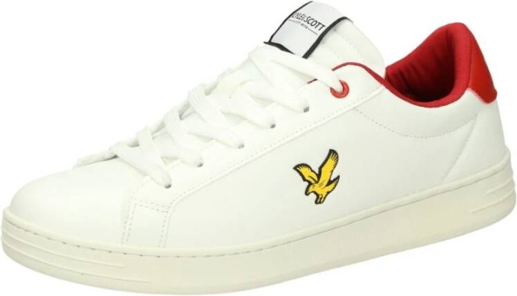 Lyle & Scott Lage Sneakers White Heren