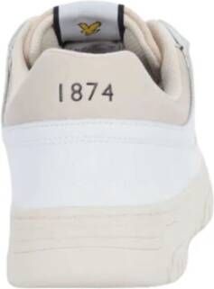 Lyle & Scott Sneakers met toon-op-toon en geborduurd logo White Heren