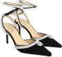 Mach & Mach Elegante Slingback Pumps in Zwart Suède Black Dames - Thumbnail 2