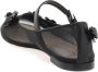 Mach & Mach Pailletbloem Mesh Ballet Flats Black Dames - Thumbnail 2