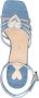 Mach & Mach Hart Kurk Sleehak Sandalen Blue Dames - Thumbnail 3