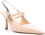 Mach & Mach Kristal Lakleren Slingback Schoenen Pink Dames - Thumbnail 3