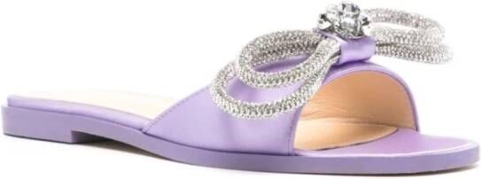 Mach & Mach Paarse Sandalen Ss24 Purple Dames