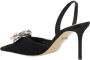 Mach & Mach Rhinestone Stiletto Hak Pumps Black Dames - Thumbnail 3