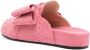 Mach & Mach Roze Strass Sliders Pink Dames - Thumbnail 2