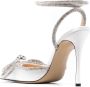 Mach & Mach Witte Hak Sandalen White Dames - Thumbnail 2