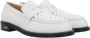 Mach & Mach Witte Penny Loafer met synthetische parels White Dames - Thumbnail 2