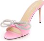 Mach & Mach Heeled Mules Pink Dames - Thumbnail 4