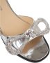 Mach & Mach Zilveren Boog Platte Sandalen met Strass Gray Dames - Thumbnail 5