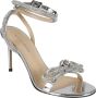 Mach & Mach Zilveren Strass Enkelband Sandalen Gray Dames - Thumbnail 2