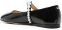 Mach & Mach Zwarte ballerina schoenen met nep parels Black Dames - Thumbnail 8