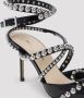 Mach & Mach Zwarte Sandalen Elegante Stijl Glamour Black Dames - Thumbnail 3