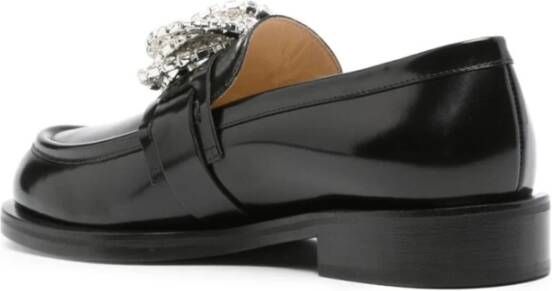 Mach & Mach Zwarte Mocassins voor Vrouwen Black Dames