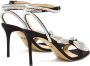 Mach & Mach Zwarte Sandalen met Bandjes Black Dames - Thumbnail 3