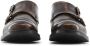 Made in Italia Leren Monk Strap Schoenen Vrouwen Herfst Winter Brown Dames - Thumbnail 3