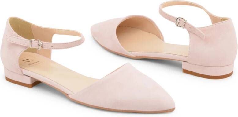 Made in Italia Luxe Roze Ballet Flats Pink Dames