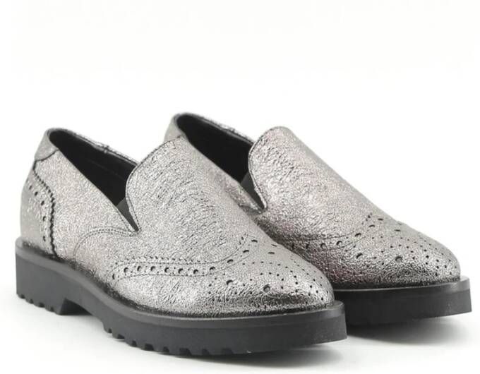 Made in Italia Openwork Schoenen Italiaanse Collectie Gray Dames