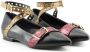 Made in Italia Schoenen Ballerina's ANTONELLA-NERO-MELANZ-BRONZO Dames zwart donkerrood - Thumbnail 16