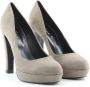 Made in Italia Stijlvolle leren pumps met hoge hak Brown Dames - Thumbnail 9