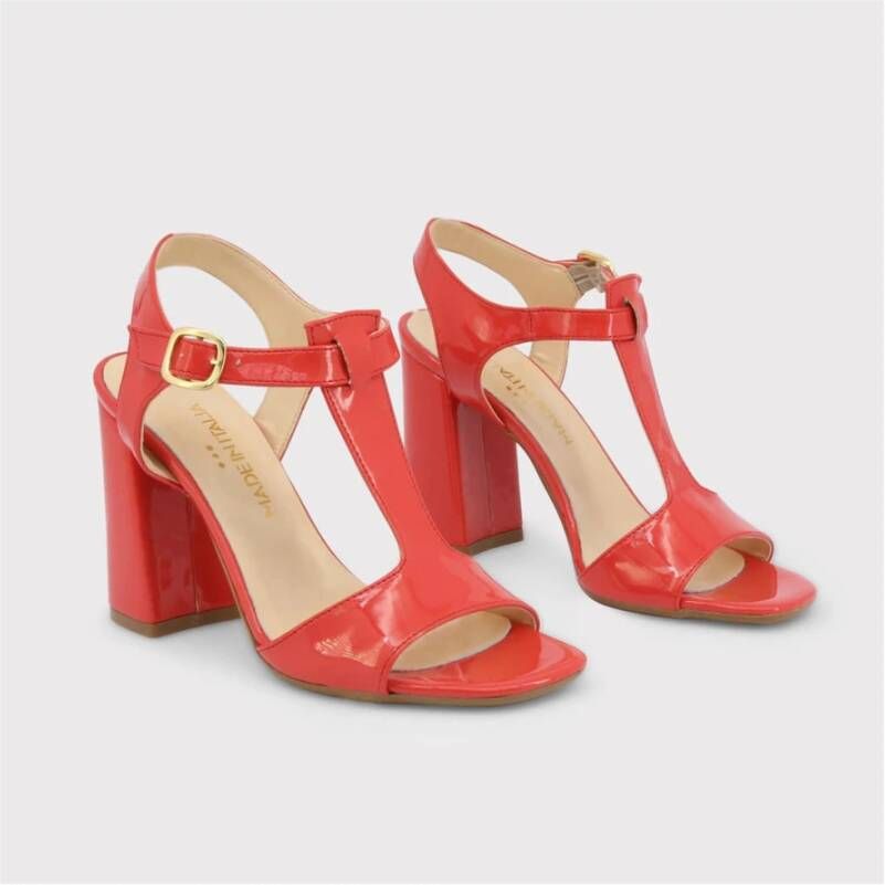 Made in Italia Rode Sandalen voor Vrouwen Red Dames