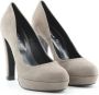 Made in Italia Stijlvolle leren pumps met hoge hak Brown Dames - Thumbnail 4