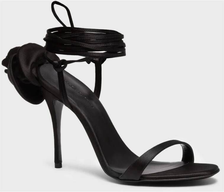 Magda Butrym Bloemen Schoenen Black Dames