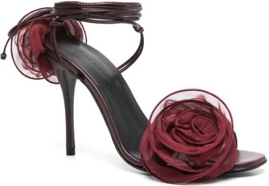 Magda Butrym Oxblood Rode Stiletto Hak Schoenen Red Dames