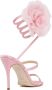 Magda Butrym Roze Spiraalbloemhak Sandalen Pink Dames - Thumbnail 7