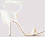 Magda Butrym Witte Pumps met Stoffen Bloemversiering White Dames - Thumbnail 2