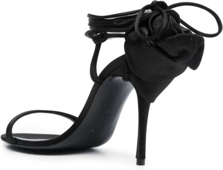 Magda Butrym Zwarte Sandalen voor Vrouwen Aw24 Black Dames