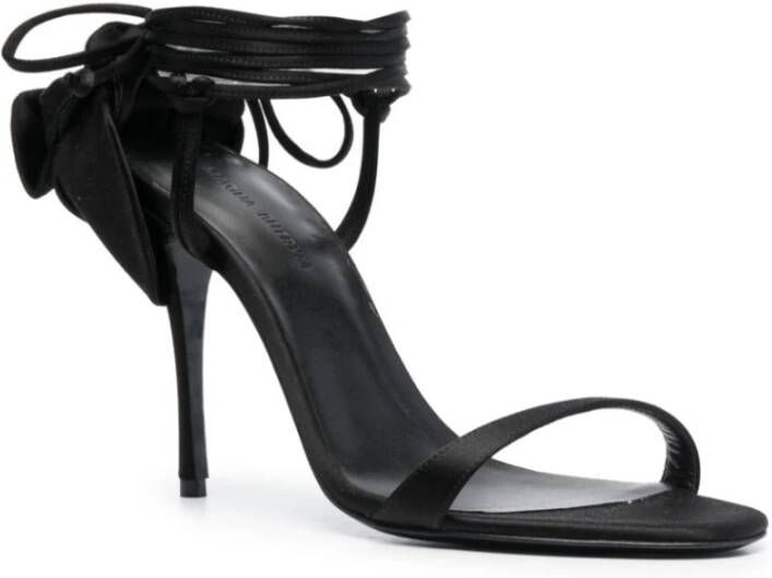 Magda Butrym Zwarte Sandalen voor Vrouwen Aw24 Black Dames