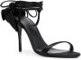 Magda Butrym Zwarte Sandalen voor Vrouwen Aw24 Black Dames - Thumbnail 3