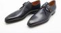 Magnanni Blauwe Monk Strap Leren Schoen Blue Heren - Thumbnail 3