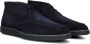 Magnanni Blauwe Suède Veterschoenen 25622 Blue Heren - Thumbnail 2